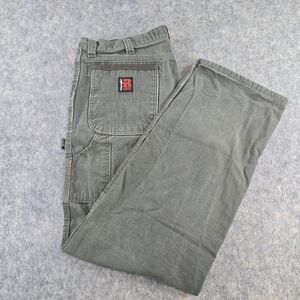 Wrangler Riggs Men's Ripstop Ranger Cargo Pants 35x34 Loden Green Workwear Roomy